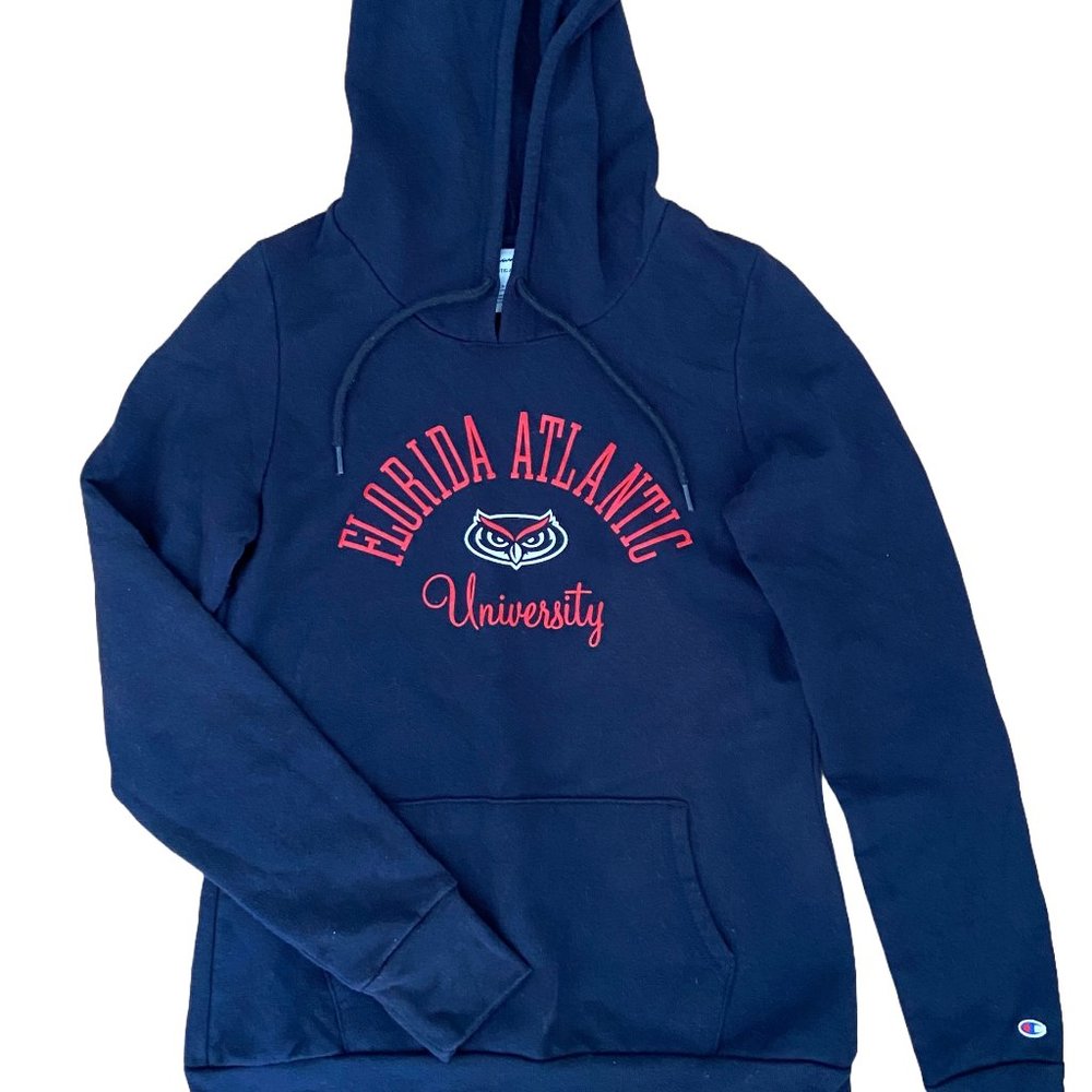 FAU Florida Atlantic University Champion Hoodie, Small